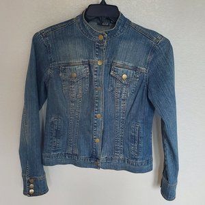 A.N.A. Lightweight Jean Jacket, Size M, Stretch Jeans Material